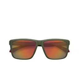Polaroid Men UV Protected Lens Full Rim Rectangle Sunglasses image 2