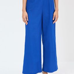 FEMMELLA Women Straight Fit Cotton Trousers-image-48