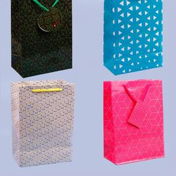 Archies Colourblocked Swagger Tote Bag with Cut Work-40