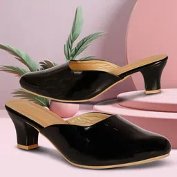 Commander Shoes Kitten Mules-15