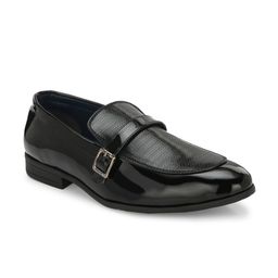 BUSKINS Men Textured Monks With Buckles-image-47