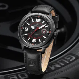 Naviforce Men Dial & Leather Straps Analogue Watch NF8078_B R B-23
