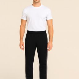 Attire Zone Men Plus Size Mid-Rise Rapid-Dry Track Pants-picture-13