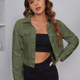BUY NEW TREND Women Lightweight Denim Jacket-36