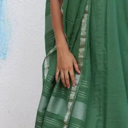 Chidiyaa Woven Design Linen Dupatta image 4
