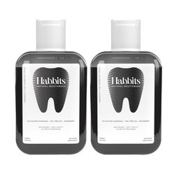 HABBITS Set Of 2 Natural Mouthwash With Charcoal - 250ml Each-41