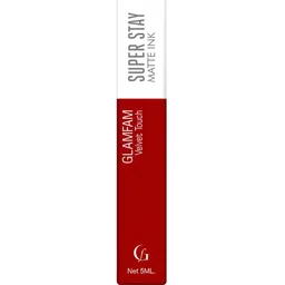 GlamFam Super Stay Liquid Lipstick - 5 ml - Scarlet Red - 15-33