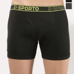 Sporto by Macho Men Pack Of 3 Short Trunks-picture-49