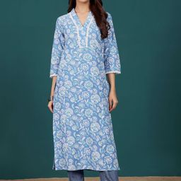 Varanga Women Floral Printed Floral Kurta-28