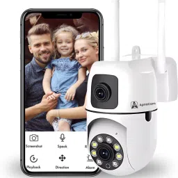ApnaCam Mini Dual Lens/Screen 2in1 PTZ+Bullet 3+2MP FHD 1920 Resolution WiFi Wireless Security Camera-25