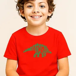 TAGWEAR Boys Graphic Printed Round Neck Cotton T-shirt-picture-1