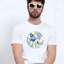 KaamBhari Graphic Printed Round Neck Pure Cotton T-shirt-picture-27
