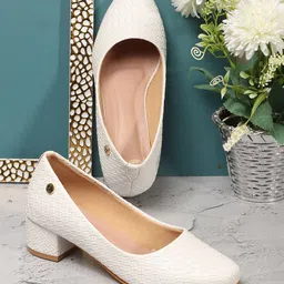 Carlton London Textured Block Pumps-image-90
