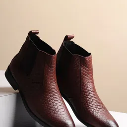 Hayes London Men Blocked Heel Chelsea Boots-picture-6