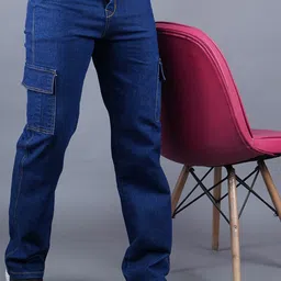 COMFITS Men Classic Mildly Distressed Light Fade Jeans-image-5