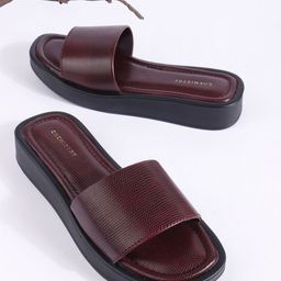 Chemistry Women Open Toe Flats-image-82