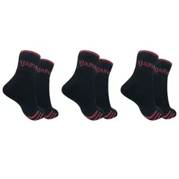 Xjarvis Pack Of 3 Striped Ankle Length Socks-17