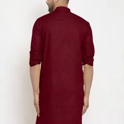 ANUJ FASHION Men Blended Straight Kurtas-picture-19
