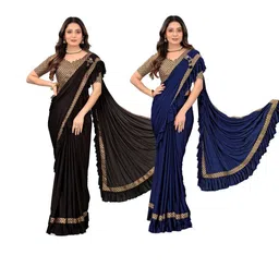HARIOM FASHION Saree - Pack of 2-picture-30