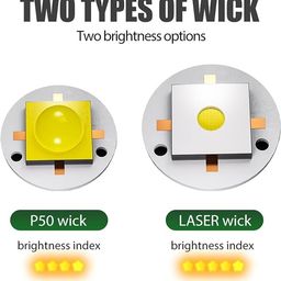 GRACIOUS MART Super Bright LED Torchlight High Lumens with USB Cable, Waterproof Flashlight Powerful Flash Light for Home Camping Hiking (Spring Torch) image 5