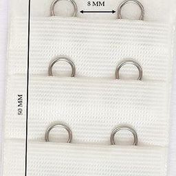 qoxolyz Bra Hook Extender- 2 & 3 Hooks Without Elastic Bra Extensions Combo (Free Size) image 4