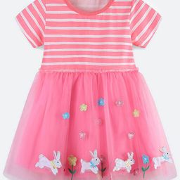 Oh Rare Girls Print Fit & Flare Dress-picture-11