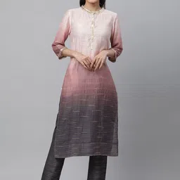 AURELIA Women Printed Regular Kurta with Trousers-image-25