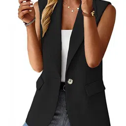 KPOP Women Open Front Jacket-36