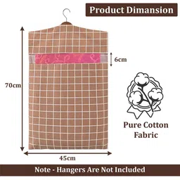 Kuber Industries Brown Set of 5 Regular Multi-Utility Organisers image 4