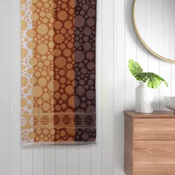 Myntra Elegant Homes Mustard & White Striped Cotton 300 GSM Bath Towel-image-20