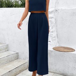 Outzidr Crop Top & Trousers Co-Ord Set-image-27