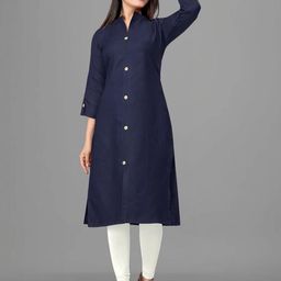 Faxmon Fashion Women Cotton Kurtas-image-77