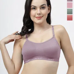 SHYAM SONS FLAIR brezza Pack Of 4 Full Coverage Workout Bra-image-89