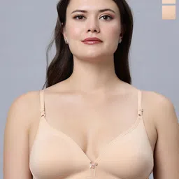 Eden Women Pack of 2 Medium Coverage Non Padded Bra-picture-2