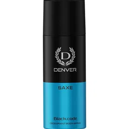 Denver Men Saxe Black.code Long-Lasting Deodorant Body Spray - 150ml-15