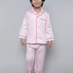 Little Clothings Kids Shirt Collar Organic Cotton Shirt With Trousers-picture-30