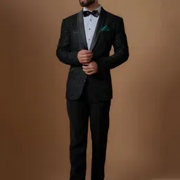 sven suits Embellished Tuxedo Two-Piece Suit-picture-45