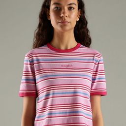 Tommy Hilfiger Striped Round Neck Regular Fit Cotton T-shirt-picture-9
