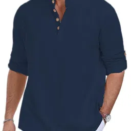 SQS Men Cotton Straight Kurtas-picture-48