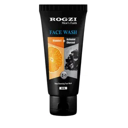 ROGZI Face Wash With Vitamin C & Activated Charcoal - 50 ml-7