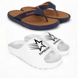 KAPYANSH Men Multi Flip Flops-picture-9