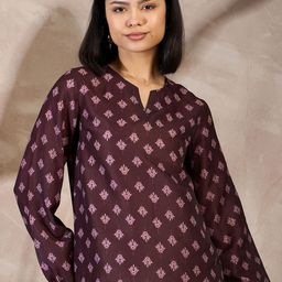 all about you Print Crepe Top-image-42