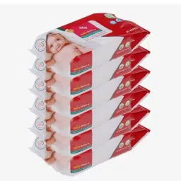 Pack of 6 Wet Wipes (80 leaf each) for Baby's Gentle Skin (WIP1.1)-image-22