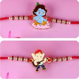 Vivastri Fancy Rakhi Combo Pack of 2-image-79
