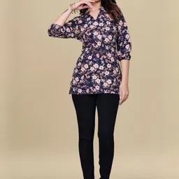 HEMANG FASHION Floral Embroidered Top-picture-12