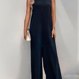 StyleCast Women Halter Neck Basic Jumpsuit-picture-57