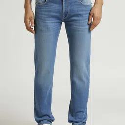 Pepe Jeans Men Vapour Tapered Fit Mid-Rise Heavy Fade Stretchable Jeans-picture-31