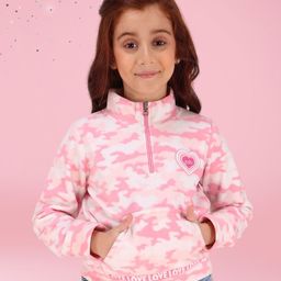 CUTECUMBER Girls Mock Collar Sweatshirt-picture-35