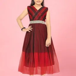 Muhuratam Girls Nylon Dresses-picture-36