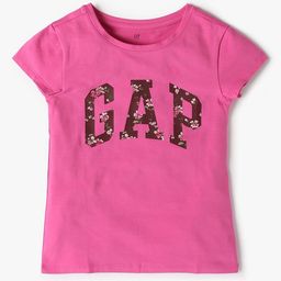 GAP Girls Brand Logo Printed T-shirt-picture-37